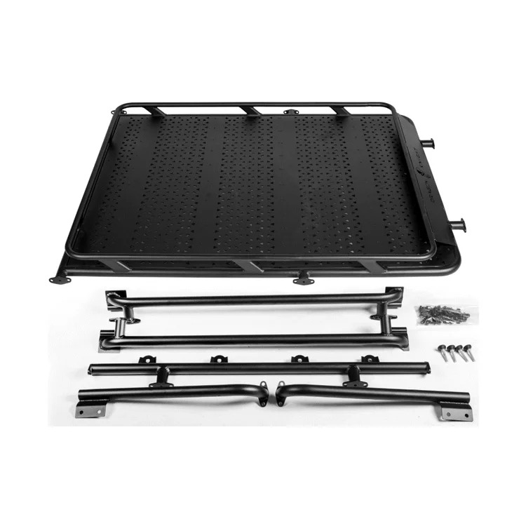 Aluminum Alloy 2/4 Door Rooftop Mount Plug and Play Luggage Rack